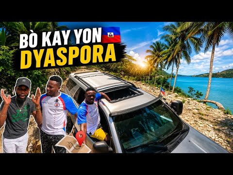 Yon diaspora mennen al vizite kotel soti Ayiti vin gade sou kisam tonbe