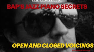 Open and Closed Voicings