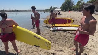Heat draws people outdoors in Pleasanton