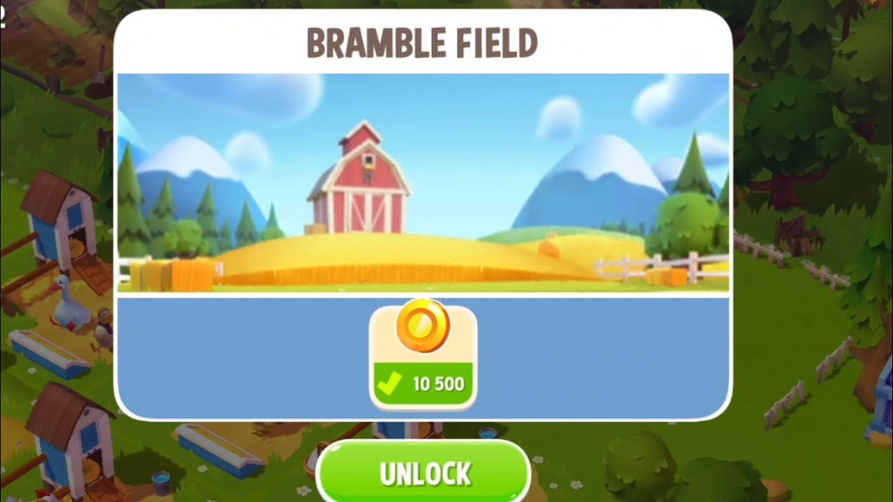 Farmville 3 unlocked bramble field - YouTube