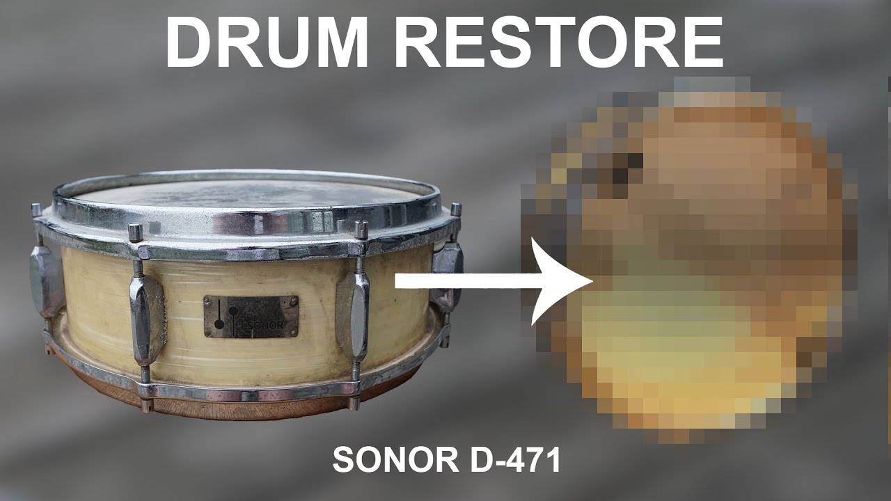 SONOR SNARE DRUM RESTORE