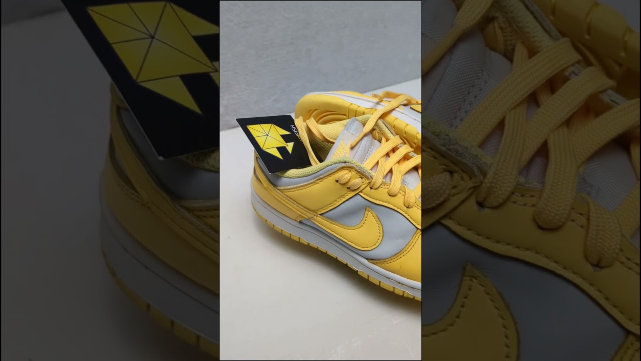 Nike Dunk Low Citron Pulse Retro Yellow Women's size 8.5 DD1503-002 