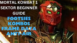 MORTAL KOMBAT 1 - SEKTOR BEGINNERS GUIDE