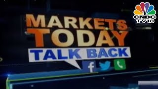 Markets Today Talk Back | The Day So Far | October 3, 2019