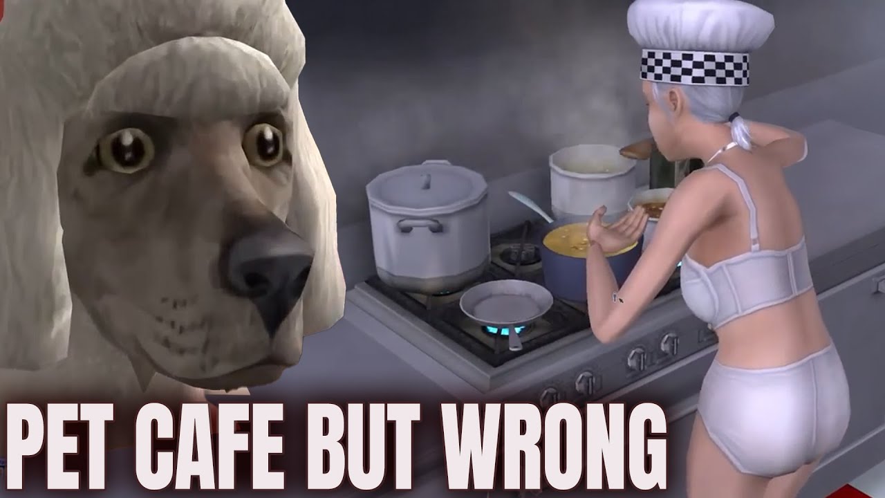 Sims 2 Open for Business — This Pet Cafe is DIFFERENT...