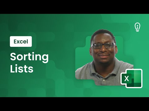 How to Sort a List in Excel 365: Beginner-Friendly, Step-by-Step Guide