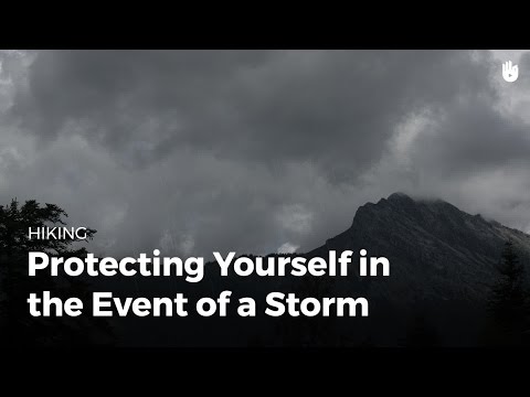 What To Do In A Lightning Storm When Backpacking