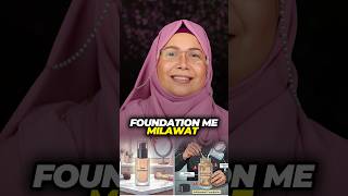 1 Foundation = 5 Products Makeup Hacks by Mixing Foundation Beginner Friendly #shorts #youtubeshorts