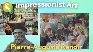 The Impressionist Art of Renoir | Quick Art History for Kids and Teachers