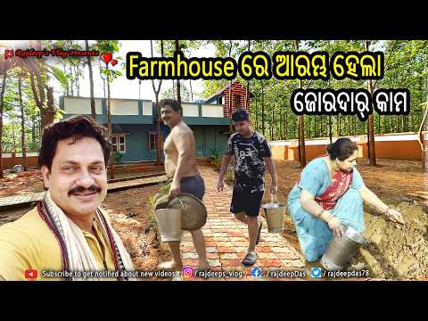Farmhouse ରେ ଆରମ୍ଭ ହେଲା ଜୋରଦାର୍ କାମ | Rajdeep's Vlog - 252