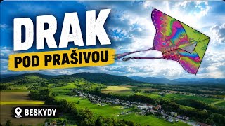 Drak Nad Beskydami Pohoda Z Ptačí Perspektivy