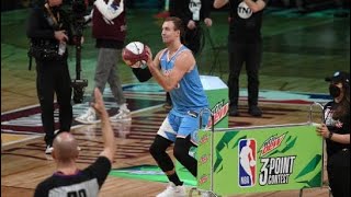 Luke Kennard NBA 3 Point Challenge - Round 1 | February 19 | 2022 All Star Weekend