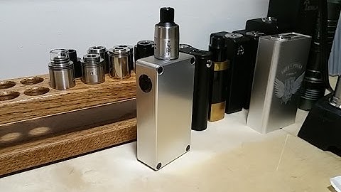 My first PWM box mod (quick peek)