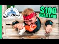 $100 Disney Food Challenge!!! Most EXPENSIVE Food on Earth!!