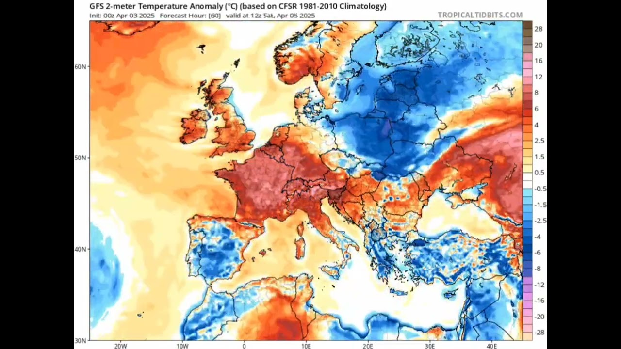🌍 🌬️ Cold Air Surge to Hit Central Europe ‼️