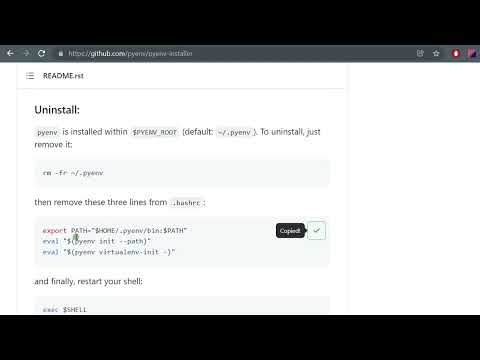 Python pyenv, установка