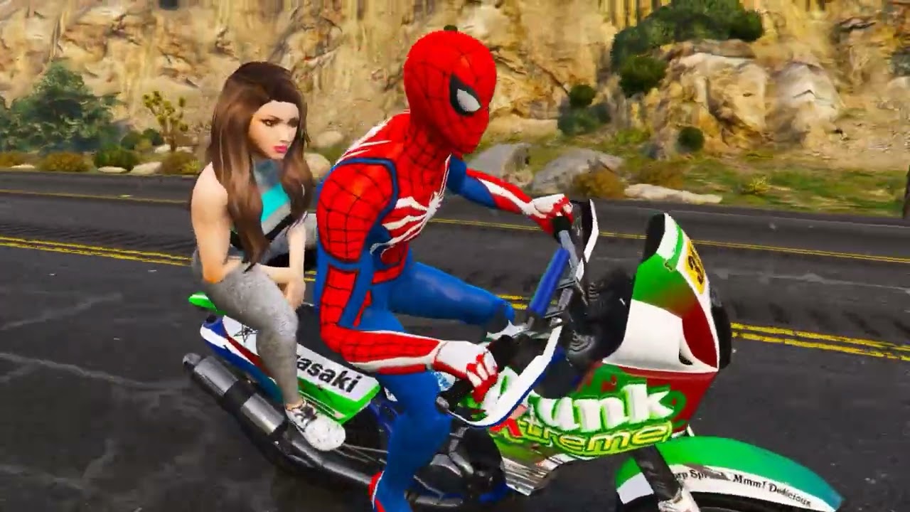 Spider-Man Take Back His Girlfriend Bicycle From Venom | Sonvi Gaming