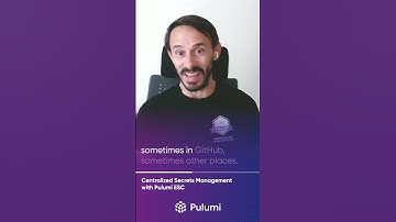 Centralized Secrets Management with Pulumi ESC