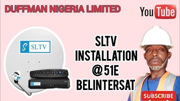 SLTV INSTALLATION @ 51⁰E BELINTERSAT 10973 H 25000. @DishAntennaSetting @NawrasSattar @WWE