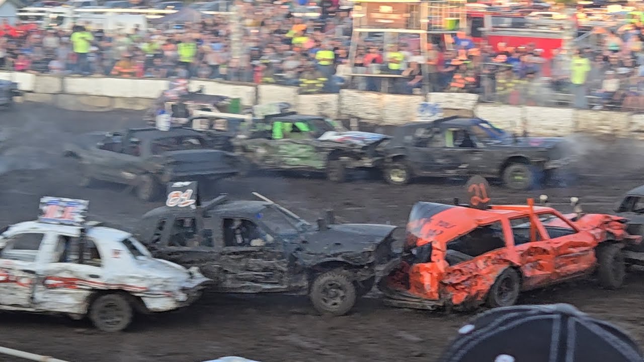 2024 Nicollet County Fair Demolishin Derby 80's Cars