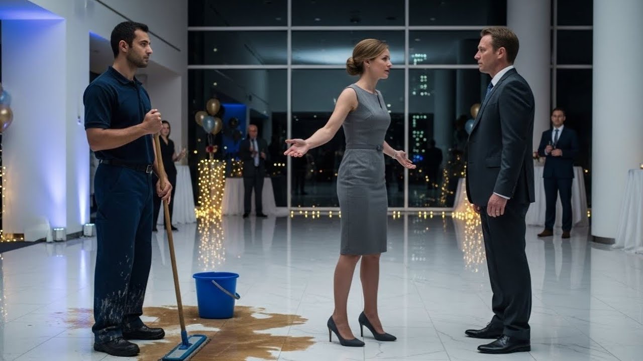 Woman Defended the janitor No One Respected — Unaware He Was a Mafia boss Looking for a Wife