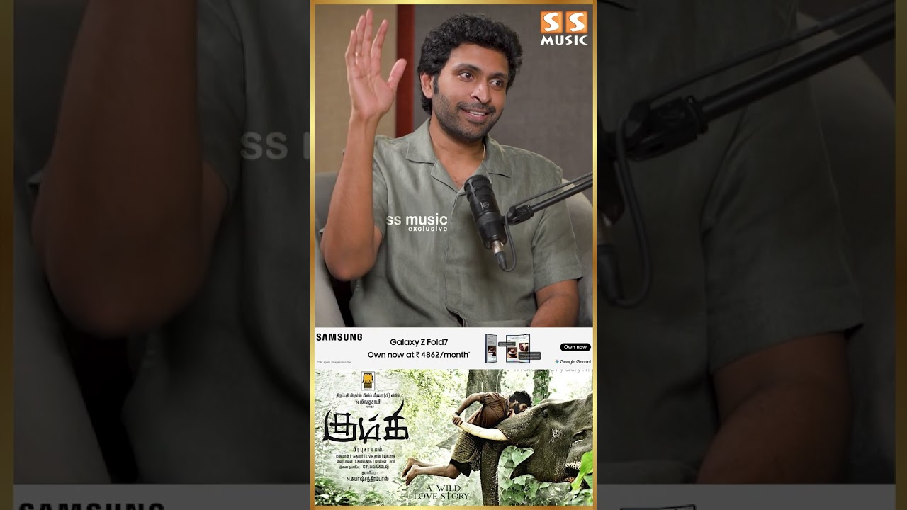 "Kumki" shoot Physically draining-ஆ இருந்துச்சி..! Ft. Vikram Prabhu