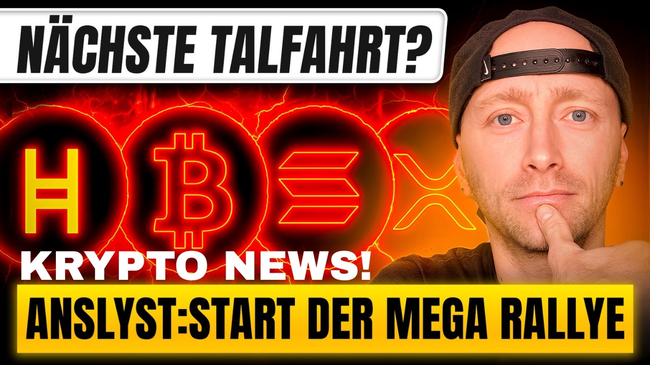 KRYPTO NEWS🔴Erholung abgesagt? Analyst: ,,Wer JETZT verkauft ist dumm´´! XRP NEWS: Die Entscheidung!