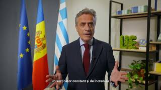 Nikolaos Krikos, Ambasadorul Republicii Elene în Republica Moldova - cu ocazia Zilei Europei