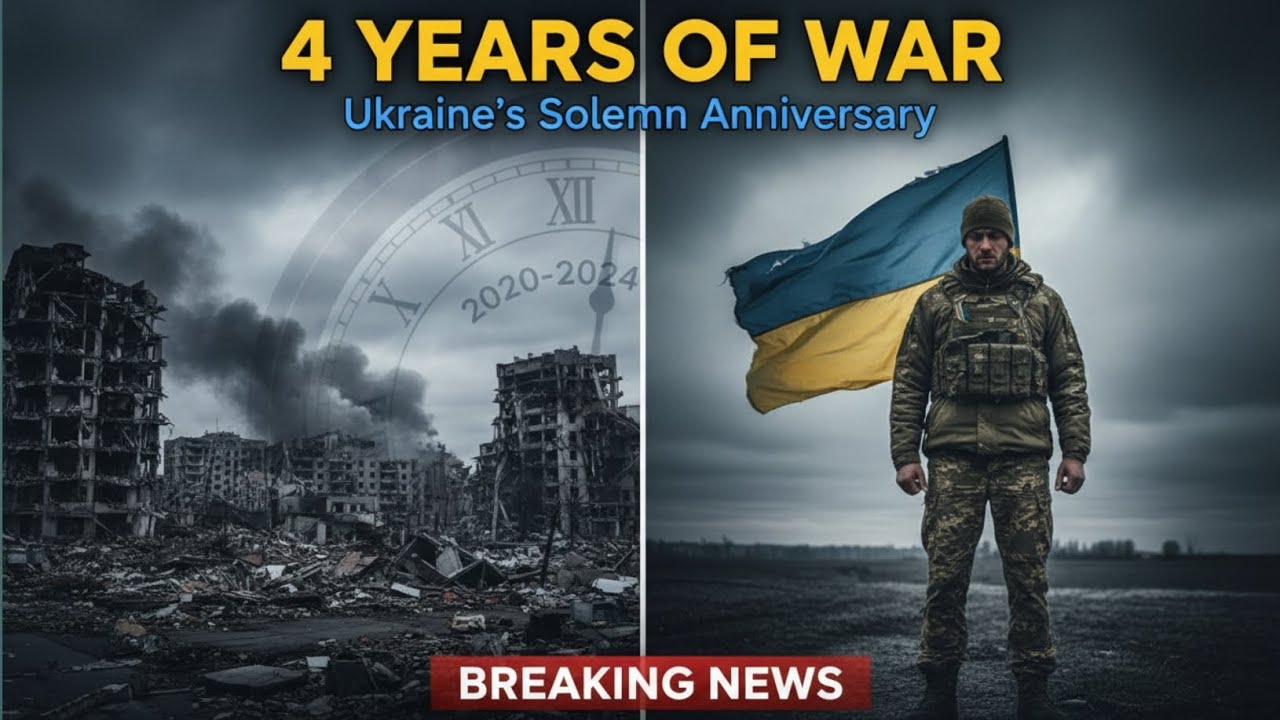 Ukraine War: 4 Years On, A Solemn Anniversary
