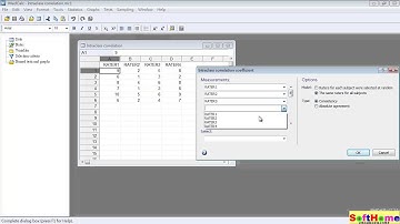 Tutorial for MedCalc  Intraclass correlation: 教學