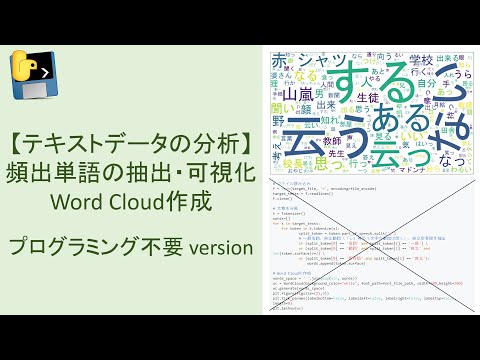 テキストデータ分析用の便利ツール｜簡単、初心者向け
