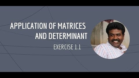 12th Maths | Chapter 1 | Application of Matrices and Determinants | Exercise 1.1 | 2 (ii) | Inverse