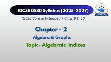 Indices (Exponents) | Full Lesson for IGCSE Maths 0580 | Core & Extended