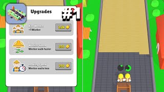 Idle Road Build  - New Release - Hyper Hybrid Casual - Gameplay Walkthrough (iOS & Android) screenshot 1