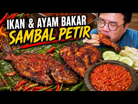 PERPADUAN TERGOKIL.. PEDASNYA SAMBAL PETIR DENGAN BUMBU KHAS MINANG!!