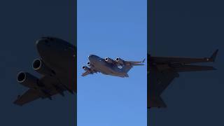 C-17 Globemaster III 🇺🇸 USAF Cargo Aircraft Departs Nellis AFB #c17 #c17globemaster #boeing #usaf