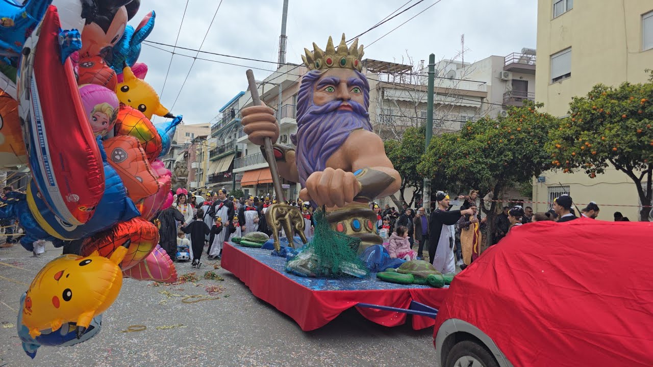 Greece Carnival Explosion - A Storm of Color & Freedom 4k 2160p 