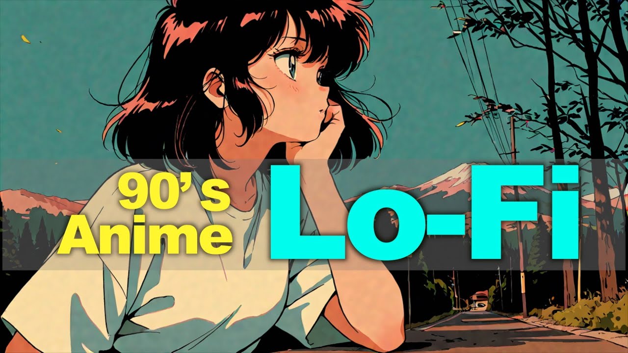 【3h 作業用BGM】Vintage Anime Lo-Fi 🎧 / chill / relax / study / work / drive / ストレス解消 / エモ / レトロ