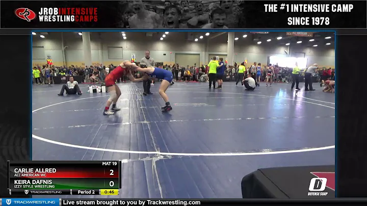 Girls High School  115-125 Carlie Allred All Ameri...