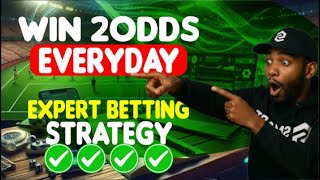 Best Strategy to Win Accurate 2 Odds Daily | Copy This Football Betting Method