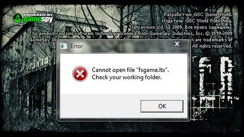 Решение ошибки (CanNot file 