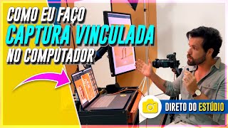 CAPTURA VINCULADA PASSO A PASSO Como Conectar Camera no Computador ou Notebook