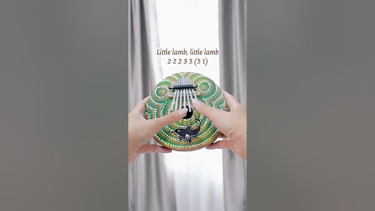 Easy song 7 keys kalimba #kalimba #kalimbatabs #shorts #shortsfeed #foryou #kalimbatutorial