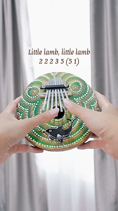 Easy song 7 keys kalimba #kalimba #kalimbatabs #shorts #shortsfeed #foryou #kalimbatutorial