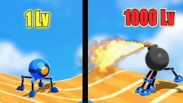 Rolly Legs All Levels - 1 Lv Vs. 1000 Lv