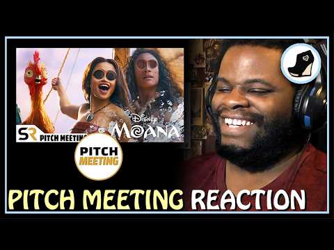 MOANA PITCH MEETING reaction video... live-action Disney remake