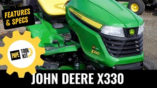 John Deere X330 Riding Lawn Mower Overview by Papé Machinery Agriculture & Turf 3,482 views 2 months ago 11 minutes, 30 seconds