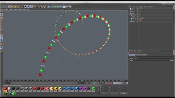 Particle Motion Path in Cinema 4D Tutorial