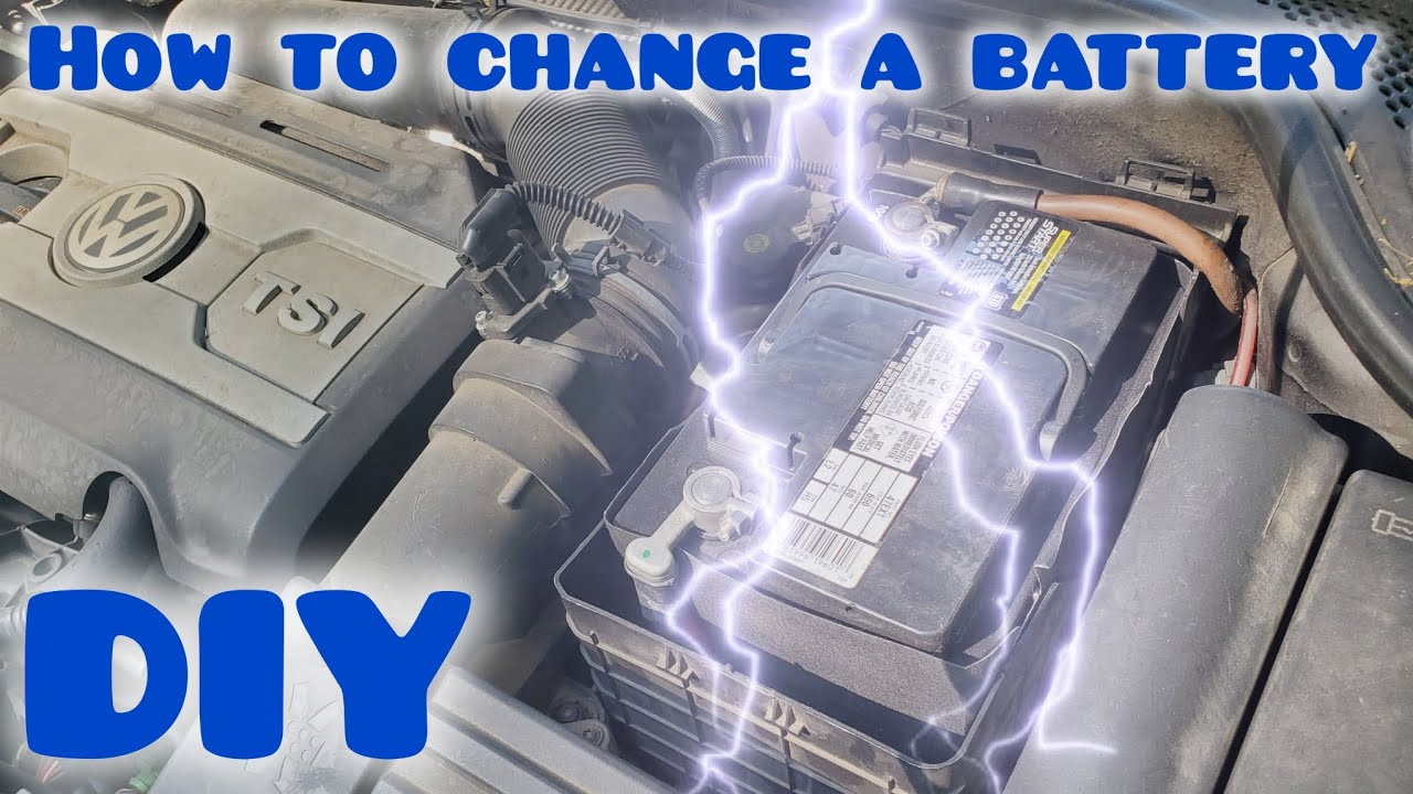 How to change a car battery DIY - YouTube