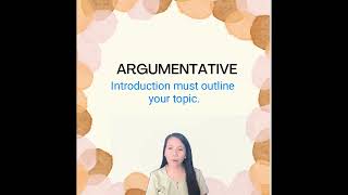Video Lesson on Informative, Persuasive and Argumentative Writing Techniques